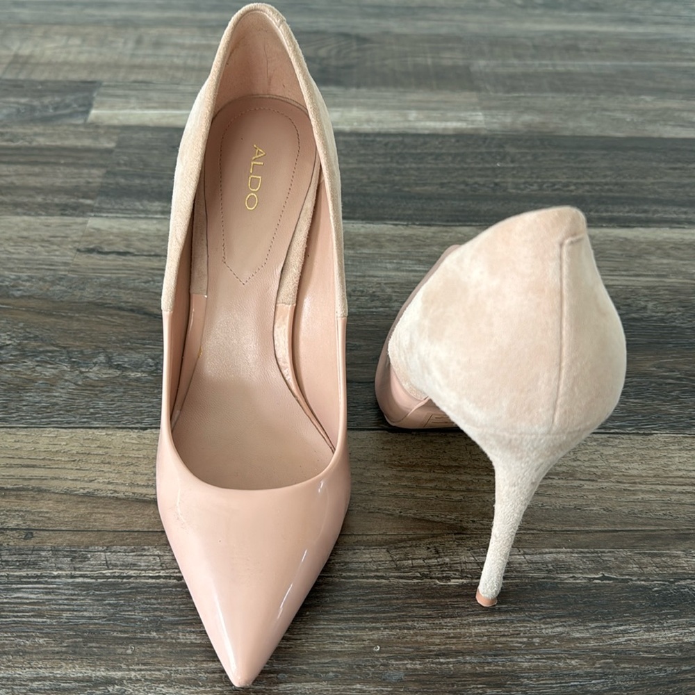Aldo Soft pink heels size 8.5